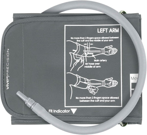 Replacement Cuff for Automatic Blood Pressure Monitor - Sized for Upper Arm Circumference 22 to 42 cm