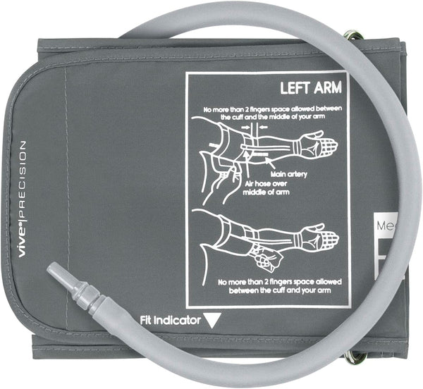 Replacement Cuff for Automatic Blood Pressure Monitor - Sized for Upper Arm Circumference 22 to 42 cm