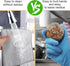 Dishcloth Pot Scrubber, Non Scratch Metal Wire Dishwashing Rags for Wet and Dry, Reusable Cleaning Pads for Kitchen