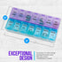 MEDca Weekly Pill Organizer, Twice-a-Day, Extra Large 1 Pill Organizer