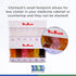 VitaVault Pill Organizer with Six Compartments - Medication & Supplement Storage