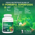 Dr. Berg's Superfood Greens Cruciferous Vegetable Tablets - 90 Tablets for Energy, Immune System & Liver Support