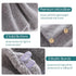 JEFFSUN Microfiber Hair Towel Wrap for Women, 2 Pack Super Absorbent Quick Dry Turban for Curly Long Thick Hair, 2