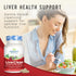 Ridgecrest Herbals LiverClean, Herbal Liver Support Supplement with Blessed Thistle and Dandelion, 60 Caps
