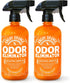 Angry Orange Pet Odor Eliminator, Citrus Deodorizer for Strong Dog or Cat Pee Smells, 2 Pack for Carpet, Furniture &