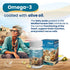 Omega-3 EPA and DHA with Vitamins D and E, Capsules for Memory and Focus, 30 Capsules