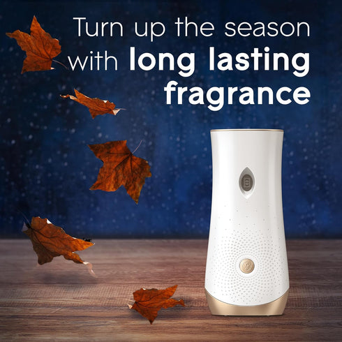 Glade Automatic Spray Refill, 6.2 Oz, Fall Night Long Air Freshener for Home and Bathroom