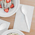 Pack 1000, Perk Plastic Spoons, Medium-Weight Disposable Silverware, Perfect For Breakfast, Snacks, Desserts, of White