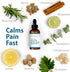 FRANKINCENSE & MYRRH Nerve and Foot Pain Relief Rubbing Oil - Maximum Strength with Essential Oils, 2 Fl. Oz.