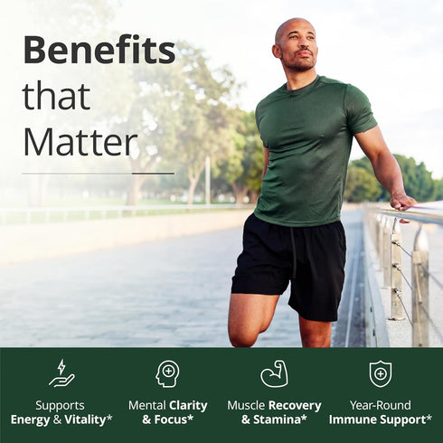 Immune 60 Multivitamin for Men with Vitamins and Minerals for Energy, Focus and Health Premium Daily Mens Multivitamins