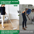 9.5'' Large Lint Roller for Pet Hair with 6 Extendable Handle, Dust-Proof Cover, 5 Refills 300 Sheets