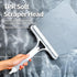 KonaCryspen 3-in-1 Window Cleaning Tool Blade, Sponge & Spray for Streak-Free Glass, Ideal for Home Windows, Mirrors