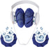 Neck Cooler for Hot Weather - Reusable Ice Pack Neck Cooling Device for Pain Relief (White Blue)