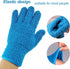 ZHJISHGUO 2 Pcs Blue Reusable Microfiber Cleaning Gloves