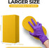 Large Sponges for Cleaning - 2 Pack - Multi-Purpose Cleaning Sponge, Large Sponges for Cleaning, Household Cleaning Sponges, Tile Grout Sponge, Sponges for Painting, Large Sponge for Washing Cars by Brick N Bone Sponges