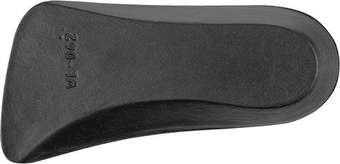 CALTO Half Elevator Insole for Men - 1/2 Inch Height Increase Taller Heel Lift Insert (2 Pack), Black
