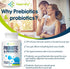 Probiotics for Women and Men, 300 Billion CFU from 12 Strains, 60 Capsules for Gut & Immune Health
