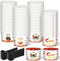 Reallnaive 200 Pack Chili Cook off Party Decorations 9oz Disposable Sample Cook off