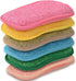 wmm Multipurpose Kitchen Scrub Sponges, Heavy Duty Cleaning Non-Scratch Scrub Sponge, Reusable Microfiber
