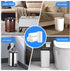 Small Trash Bags 1.2 Gallon - 108 Count Garbage Bags for Bathroom Mini Trash Can Liners, Fit 4.5-5 Liter White