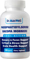 Phosphatidylserine & Bacopa Monnieri Supplement - 300mg, 120 Capsules, Memory Support, No Fillers