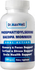 Phosphatidylserine & Bacopa Monnieri Supplement - 300mg, 120 Capsules, Memory Support, No Fillers