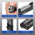YUSUD Butane Fuel Lighter, 2 Pack Windproof Torch Jet Lighters with Visible Gas, Lockable Flame, Unique Gifts