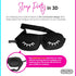 Mumi Sweet Dreams Kit - 3D Memory Foam Sleeping Mask with Adjustable Strap, Blocks Light Effectively, Includes Ear