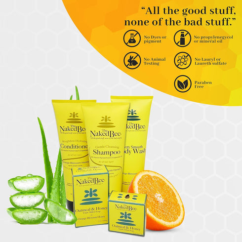 The Naked Bee Grapefruit Blossom Honey, Ceramide 3 Serious Hand Repair Cream Lotion, 2 Pack
