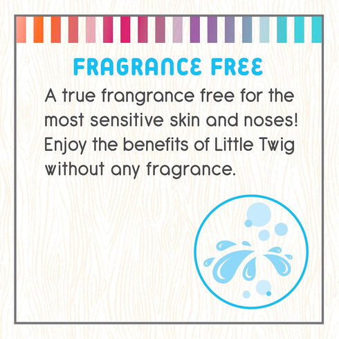 Little Twig Fragrance-Free Shampoo, Natural Plant Derived Formula, Vegan, Gluten-Free, 8.5 fl. oz.