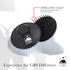 G.B.S Shower Shampoo Massage Brush No.100 in Black