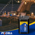PKCELL 6 6V 4R25 1 Count Volt Lantern Battery, Flashlight Battery with Spring Terminals, Heavy Duty Square Batteries