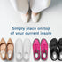 Heel Cushions for Heel Pain Relief (4 Pack) - Gel Heel Cups for Men & Women, Plantar Fasciitis Support