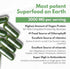 Organic Spirulina Powder Capsules 3000 mg - Pure Non-Irradiated Blue Green Algae, 180 Pills Made in The USA