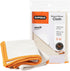 Superio Microfiber Glass and Mirror Cleaning Cloth, 14x16 Large, Lint & Streak Free for Car Windshield, Electronics