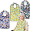 MMonDod 3 pcs Adult Bibs for Women, Reusable Waterproof Adult Bib, Clothing