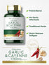 Carlyle Garlic and Cayenne 1150mg | 200 Softgels | Non-GMO, Gluten Free Dietary Supplement