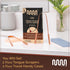 MasterMedi Tongue Scraper with Case - Easy to Use for Adults, Copper Set of 2, Tongue Cleaner for Oral Care & Hygiene