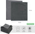 SINLAND Microfiber Dish Cloths, Wash Clothes for Kitchen, Best Cleaning Cloths, Poly Scour Side, 12"x12" (5 Pack, Dark