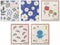 uxcell 5 Pack Reusable Cleaning Cloths, Swedish Kitchen Dish Towels, No Odor Wildflowers, Lightweight Super Absorbent