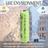 Zsolarigt 1.2V 2700mAh, 4 Counts 1.2V Rechargeable NiMh AA Battery Double A High Performance Batteries Long Lasting