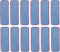Microfiber Mop Pads for Rubbermaid Commercial 18 Inch & 17 Inch Mop - 12 Pack Reusable Wet & Dry Replacement