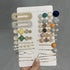 Mehayi 20 PCS Macaron Pearls Hair Clips, Handmade Cute Hair Barrettes, Elegant Gold Hair Accessories for Women Girls