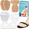 Reusable Metatarsal Pads for Women, 10 Pieces Ball of Foot Cushions, Washable High Heel Inserts