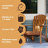 Furniture Clinic Teak Brightener - Enhances Natural Color & Shine of Wood, 34 Fl. Oz.