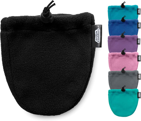 Crutch Comfort by Top Glides, Toe Cozy (Black)