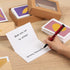 KESLOT 30 Pack 10 4" 6" Blank Note Cards All Occasion Assorted Greeting Cards, Gold Foil Designs with Stickers