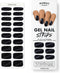 MOYOU LONDON Semi Cured Gel Nail Strips - 20 Pcs Glittery UV Gel Nail Wraps for Easy Salon-Quality Manicure