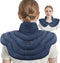 Microwave Heating Pad for Neck and Shoulders - Large Weighted Microwavable Heated Neck Wrap for Pain Relief