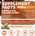 Turkesterone & Tongkat Ali 1000mg Supplement - 500mg Ajuga Turkestanica Per Serving for Increased Stamina, Lean Muscle